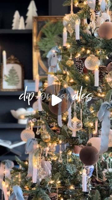 erika | diy + home decor on Instagram: "🕯️CLIP-ON XMAS🎄CANDLES 🕯️ - Comment CANDLES for the link! These mini battery powered taper candles will give your tree that extra magic this holiday season! I love that they clip right onto your Christmas tree branches and the clip rotates so you can make them stand up perfectly straight! These would also be great on garlands and wreaths! #holidayfinds #christmasfinds #holidaydecor #holidaydecorating #christmasdecor #christmasdecorations #christmasdecorating #christmascountdown #seasonaldecor #homedecor #decoratingforchristmas #ledcandles #christmastree #trimthetree #christmasornaments #xmastree" Candlelit Christmas Tree, Christmas Tree Candles Clips, Candles For Christmas Tree, Candle On Christmas Tree, Clip On Candles For Christmas Tree, Candles In Christmas Tree, Christmas Tree With Candles, Candles On Christmas Tree, Candles Christmas Tree