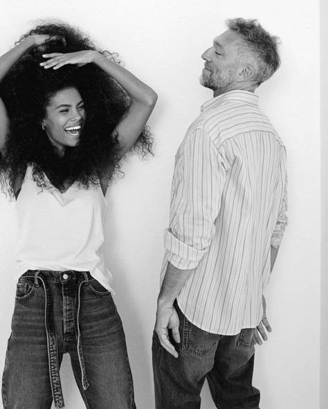 The beloved linen jumpsuit that made us world-famous is the bestseller of our clothing line. Tina Kunakey Vincent Cassel, Minimalist Fashion Photography, Tina Kunakey, Vincent Cassel, Madame Figaro, Stylish Couple, Interracial Love, Linen Romper, Famous Couples