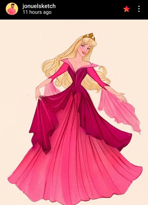 Princess Aurora Dress, Sleeping Beauty Dress, Disney Princess Aurora, Disney Princess Artwork, Team Pink, Disney Princess Fashion, Disney Princess Drawings, Disney Princess Dresses, Princesa Disney