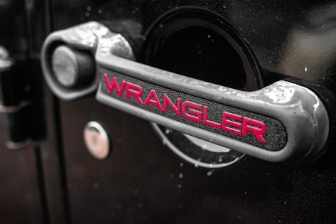 Jeep Wrangler 'WRANGLER' Door Handle Insert for Jeep - Etsy Canada Jeep Jku, Jeep Wrangler Accessories, Wrangler Accessories, Challenger Srt, Scat Pack, Dodge Charger, Door Handle, Jeep Wrangler, Mopar