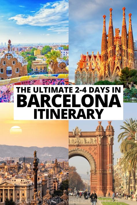 Barcelona 4 Day Itinerary, Tapas Spain, Barcelona Holiday, Barcelona 2023, Barcelona Trip, Barcelona Itinerary, Barcelona Travel Guide, Barcelona Spain Travel, Europe 2023