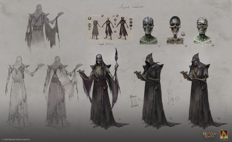 ArtStation - Baldur's Gate 3: Jergal & Co, Jane Katsubo Baldur's Gate 3, Baldurs Gate, Game Concept Art, Dungeons And Dragons Homebrew, Baldur's Gate, Game Character Design, Film Art, Medieval Fantasy, Character Designs