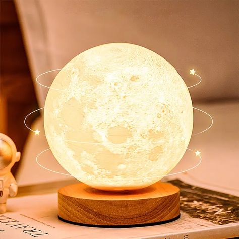 1pc Rotating Moon Atmosphere Night Light, Sleeping Light For Bedroom, Planet Lamp - Home & Kitchen - Temu Moon Room Aesthetic, Winter Aesthetic Night, Aesthetic Night Light, Sleep Lamp, Moon Light Lamp, 2023 Bedroom, Moon Room, Planet Lamp, Lamp Aesthetic