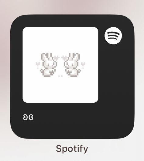 Iphone Spotify Aesthetic, Fake Spotify Widget, Kpop Spotify Widget, Wedgit Ideas, Blue Spotify Widget, Md Vinyl Widget, Widget White Aesthetic, Spotify Homescreen, Spotify Decor