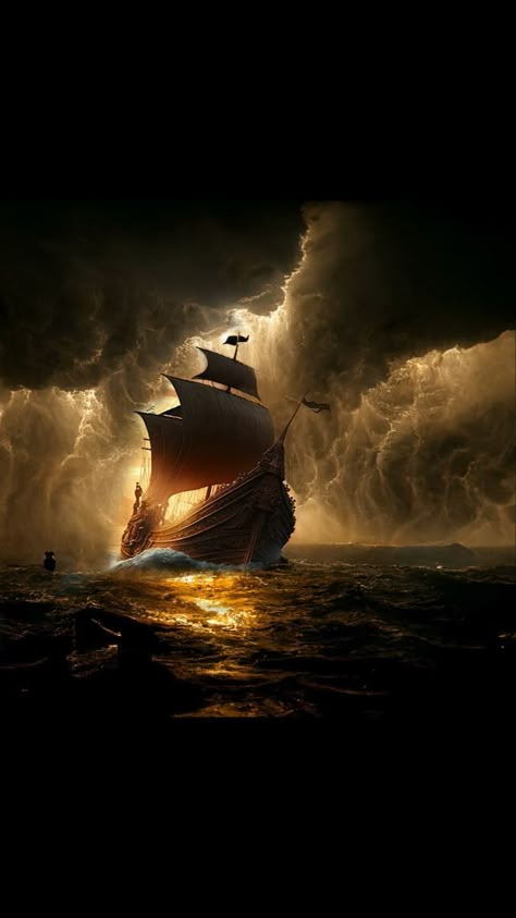 Surreal Scenery, Purple Flowers Wallpaper, Storm Photography, Sci Fi City, Pirate Art, Pictures Of Christ, Ship Paintings, New Background Images, Ocean Scenes