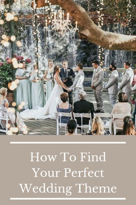 How To Choose Your Wedding Theme, How To Pick A Wedding Theme, Wedding Goals, Wedding Theme, Future Wedding, How To Know, Perfect Wedding, Big Day, Are You The One