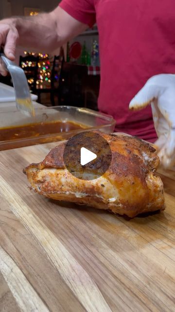 Timothy Clowers on Instagram: "This is how we make turkey during the holidays here at our house. It’s not very spicy at all and mess is very minimal compared to bone in turkey. Type TURKEY in comment section to have full recipe sent to your DM’s.
#turkey #thanksgiving #recipe #holiday #cooking 

Will you make this recipe?" Butter Infused Turkey, Holiday Food Videos, Small Turkey Recipes, Baked Turkey Legs In Oven, Thanksgiving Recipe Videos, How To Make A Turkey, Thanksgiving Turkey Breast Recipes, Turkey Thanksgiving, Martha Stewart Turkey Recipe