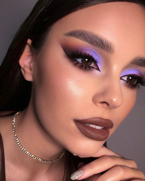 Machiaj Smokey Eyes, Makeup Ojos, Maquillage On Fleek, Prom Eye Makeup, Eye Makeup Pictures, Purple Makeup, Makijaż Smokey Eye, Eye Makeup Designs, Dope Makeup