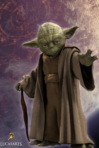 Use the firefox os luke! Star Wars Quotes Yoda, Jedi Grand Master, Yoda Art, Star Wars Character, Master Yoda, Photos Booth, Rey Star Wars, Jedi Master, Star Wars Yoda