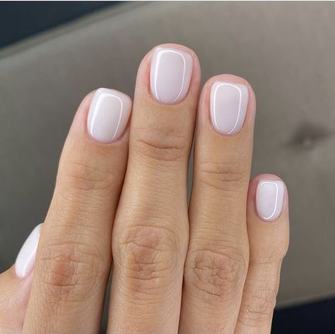 Milky Nails, Toe Nail Color, Short Gel Nails, Her Nails, Casual Nails, Cute Gel Nails, Bride Nails, Shellac Nails, White Nail