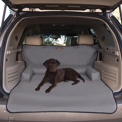 K&H PET PRODUCTS Bolster Cargo Cover, Gray - Chewy.com Dog Mom Aesthetic, 4runner Accessories, Dog Travel Accessories, Bolster Covers, Hyundai Kona, Cargo Cover, Mid Size Suv, Dog Car Seats, Car Organization