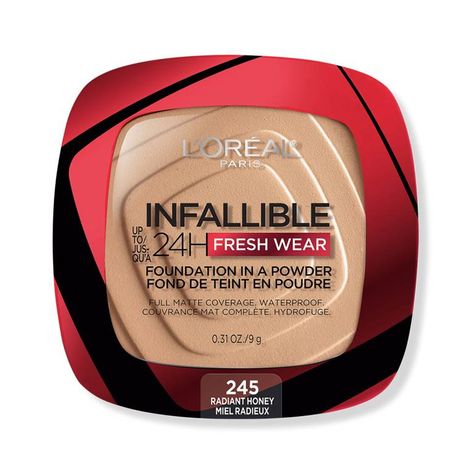 Base Loreal, Best Powder Foundation, Infallible Foundation, Spf Foundation, Paris Makeup, Loreal Infallible, Loreal Paris Infallible, Best Powder, Best Drugstore Makeup