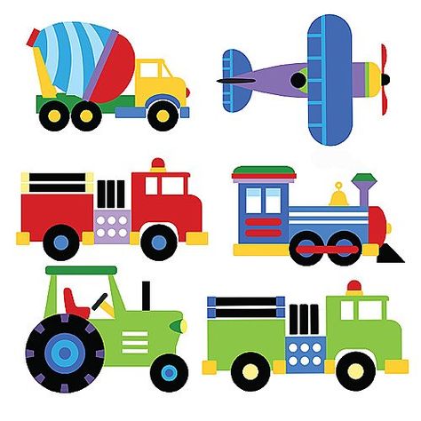 Wallies Peel and Stick Wall Art, OK Trains, Planes and Trucks Boys Room Mural, Boys Room Wall Decor, Transportation Birthday Party, Transportation Party, Transportation Birthday, Stick Wall Art, Train Room, Boy Room Ideas, Transportation Theme