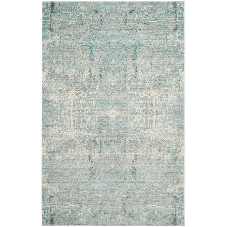 Safavieh Mystique Gabriel Overdyed Area Rug or Runner, Multicolor Teal Area Rug, Rug Direct, Floral Area Rugs, Polyester Rugs, Contemporary Rugs, Contemporary Area Rugs, Area Rugs For Sale, Power Loom, Rug Pattern