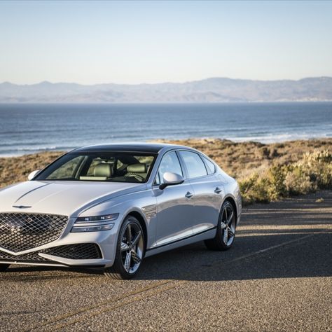 The Insurance Institute for Highway Safety (IIHS) announced that the 2024 Genesis G80 and Electrified G80 earned TOP SAFETY PICK+ recognition. With this designation, the Genesis G80 and Electrified G80 join the Genesis SUV lineup of GV60, GV70, Electrified GV70, and GV80 with top honors in safety. Genesis Suv, Insurance, Suv, Technology, Cars