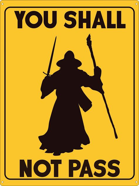 You Shall Not Pass Tin Sign – Grindstore Wholesale Lord Of Rings, You Shall Not Pass, Tin Wall Decor, Lotr Art, Warrior Quotes, Vintage Tin Signs, Jrr Tolkien, Legolas, Gandalf