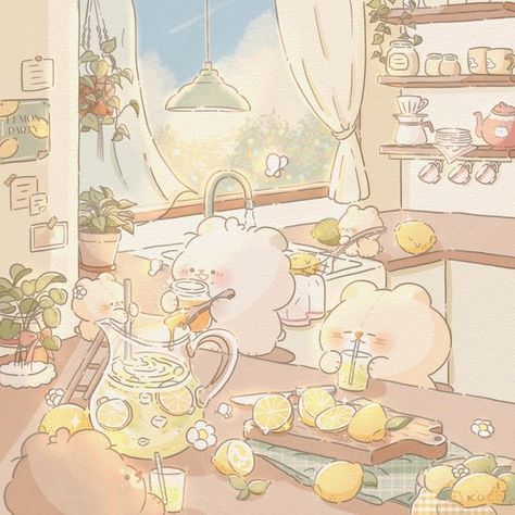 Lofi Drawings, Relatable Art, Ipad Backgrounds, Aesthetic Cartoon, 귀여운 음식 그림, Cocoppa Wallpaper, Ipad Wallpapers, Cute Tumblr Wallpaper, Cute Food Art