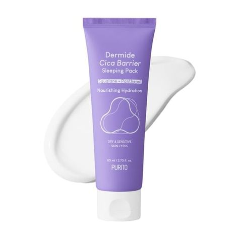 Purito SEOUL - Dermide Cica Barrier Sleeping Pack | YesStyle Sleeping Pack, Sleeping Mask, Seoul, Sleep, Mask