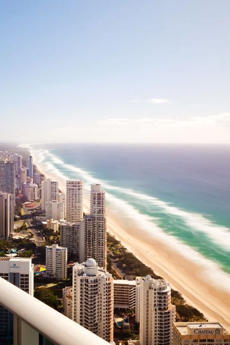 Splendid Beachfront Hotels In Gold Coast, Australia Beachfront Hotels, Gold Coast Australia, Entertainment District, Gold Coast, San Francisco Skyline, Airplane View, The Gold, Work On, Surfing