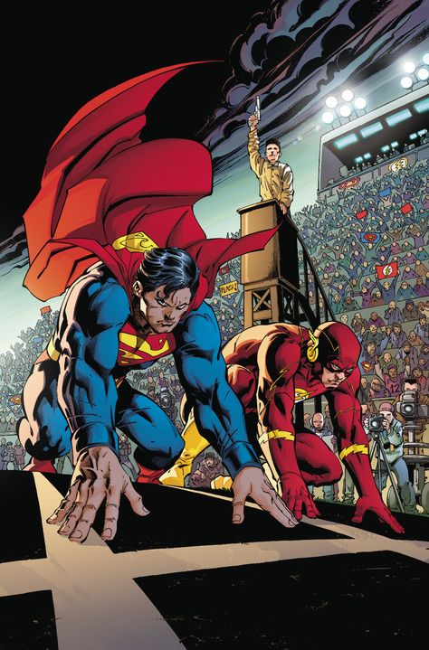 SUPERMAN UP IN THE SKY #4 Flash Vs, Superman Gifts, Superman Art, Wally West, Superman Comic, Univers Dc, Dc Comics Superheroes, Arte Dc Comics, New 52