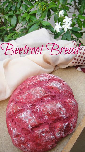 SARA'S TASTY BUDS: Beetroot Bread – With Indian Twist #BreadBakers Beet Bread Recipe, Beet Bread, Teff Bread, Bread Roll Recipes, Onion Bread, Sweet Potato Bread, Fresh Eats, Bread Rolls Recipe, Tummy Yummy