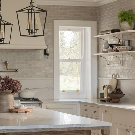 Interior design I Interior homewares online store on Instagram: "Our #countryabode kitchen 🥰 Bespoke kitchen made by @rhatiganandhick 🙌🏻 Stunning countertops and upstand by @millerbrothersstone 🌟 Ooooh those wall tiles🥰 by @fossilstonespecialist and the dreamy limestone floor ☀️ Design by moi @eilishrickardinteriors 🥂 . . . . . #irishinteriordesign #interiordesigner #interiors #houseandhome #houserefurbishment #homeinterior #kitchendesign #bespokekitchen #kitchenideas #myscoutandnimble #kitchenisland #luxeathome #limestonetiles #interiorarchitecture #myscoutandnimble #residentialdesign #luxurykitchendesign #wearevivir #interiorstyling #homedetails #housebeautiful" Kitchen Upstand, Stunning Countertops, Stable House, Irish Interior Design, Limestone Floor, Black Rooms, Wood Island, Wood Kitchen Island, Limestone Flooring