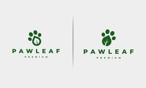 paw leaf foot print logo Design Vector illustration Print Logo Design, Foot Print, Farm Style, Design Vector, Print Logo, Paw Print, Vector Art, Vector Free, Vector Illustration