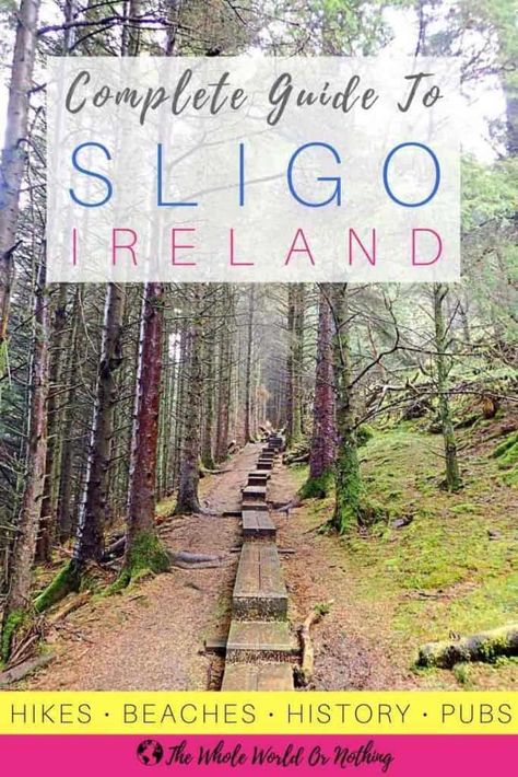 The Irish seaside town of Sligo is a real gem and a must for your Ireland travel itinerary. Here's all the best things to do in County Sligo. Plus where to stay, where to eat and the best pubs in Sligo | #ireland #sligo #sligoireland Irish Seaside, Ireland Hiking, House Designs Ireland, Ireland Honeymoon, Ireland Wedding Venues, Ireland Aesthetic, Sligo Ireland, Ireland Cottage, County Sligo