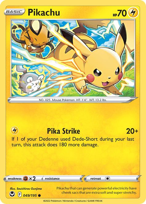 Pikachu Card, Pikachu Pokemon Card, Carta Pokemon, Kartu Pokemon, Mouse Pokemon, Powerful Pokemon, Cool Pokemon Cards, Pokemon Tattoo, Pokemon Collection