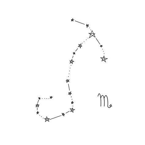 Tattoo Scorpio Constellation, Scorpio Constellation, Scorpio Constilation Tattoo, Scorpio Star Constellation Tattoo, Constellations Scorpio, Astrology Tattoo Scorpio Star Constellations, Scorpio Constellation Tattoo Minimalist, Flash Tats, Sky Tattoos