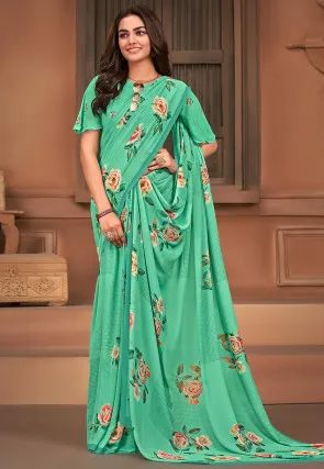 Page 12 | Indian Saree: Online Saree Shopping Made Easy With Latest Designs at Utsav Fashion Vs Image, Latest Indian Saree, Sarees For Women, Indian Sarees Online, Georgette Blouse, Online Saree, Utsav Fashion, Floral Print Fabric, Saree Shopping