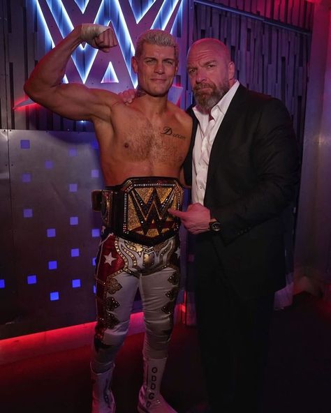 Paul "Triple H" Levesque | His story has made history. #AndNew #WrestleMania @americannightmarecody | Instagram Stephanie Mcmahon Hot, Famous Wrestlers, Dusty Rhodes, Wwe Wrestlemania, Wrestling Posters, World Heavyweight Championship, Professional Wrestlers, Stephanie Mcmahon, Wwe Wallpapers