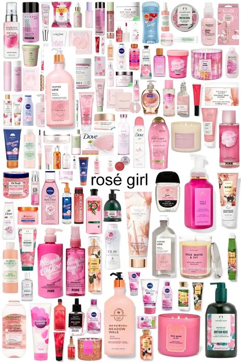 Rose Body Spray, Rose Scent Combo, Combo Skin Care, Scent Combos, Natural Skin Care Ingredients, Rose Scent, Rose Girl, Bath And Body Works Perfume, Shower Skin Care