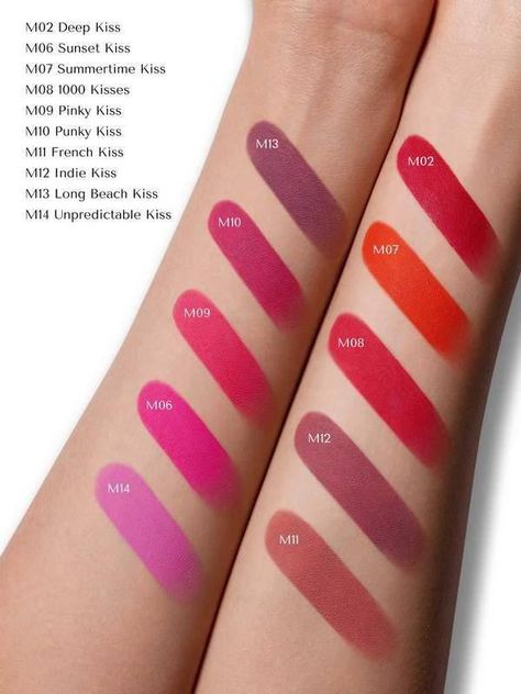 Get $15 off your order with code - RTAM40 👈 Check out Oulac Cosmetics! They are super affordable and have the best quality makeup! Violet Name, Smoother Lips, Kiss Proof Lipstick, Liquid Matte Lipstick, Soften Lips, Matte Lip Gloss, Kissable Lips, Matte Lip Color, Rose Essential Oil