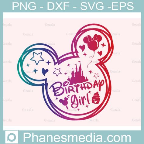 Cinderella Svg, Birthday Princess Svg, Disney World Birthday, Happy Birthday Disney, Mickey Mouse Png, Family Disney Shirts Matching, Disney Birthday Shirt, Happy Birthday Shirt, Happy Birthday Svg