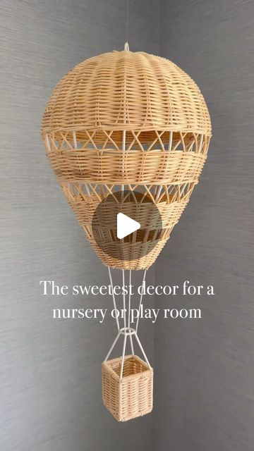 Sweet Savings and Things®️ on Instagram: "💙 Comment “Decor” to have the link to shop sent directly to you. 🤍🍼🦋

This lightweight wicker hot air balloon is so easy to hang! It comes with an extremely strong adhesive sticker or you could swap it out with a screw in hook. Stretchy invisible string included in the purchase! 

⭐️You may also shop by clicking the link in my profile above and tapping the tab that says “Shop My Instagram Posts”

#amazonfinds #nursery #nurserydecor #boynursery #babyboynursery #decor #nurseryinspiration" Hot Air Balloon Nursery, Invisible String, Nursery Inspiration, Baby Boy Nurseries, Boy Nursery, Strong Adhesive, Hot Air Balloon, Air Balloon, My Profile