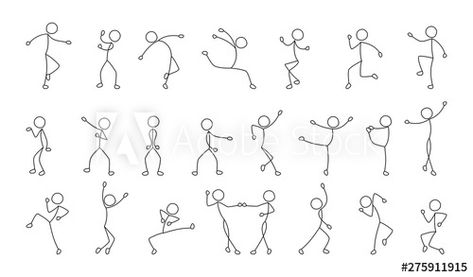 Dancing Stick Figure Tattoo, Dancing People Drawing, Stick Man Dancing, Stick Man Tattoo, Dancing People Tattoo, Dancing Stick Figures, Stick Figure Tattoo, Figure Tattoo, Stick Men Drawings