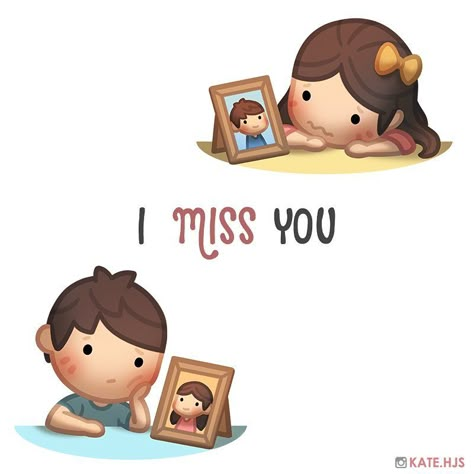 3,776 Likes, 465 Comments - Kate HJS (korea ) 신회정 (@kate.hjs) on Instagram: “I miss you .. #hjstory #like #missyou #love #cute” Loving You For Him, Miss You Images, Hj Story, Desenhos Love, I Miss You Quotes For Him, Missing You Quotes For Him, I Miss You Quotes, Missing You Quotes, Cartoons Love