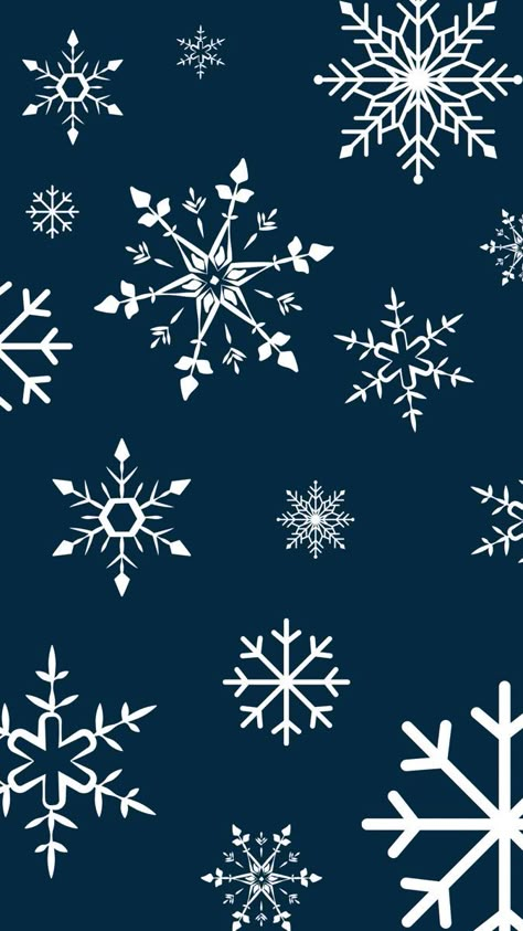 Wallpapers For January, Blue Christmas Wallpaper, Cute Christmas Backgrounds, Disco Wallpaper, Blue Christmas Nails, Printable Paper Patterns, Snowflake Wallpaper, Diy Crafts For Teen Girls, Navy Christmas