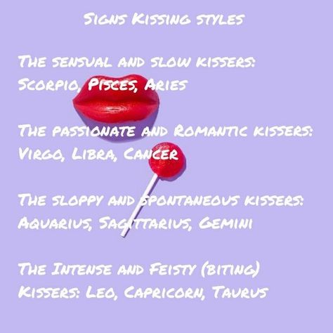 What's your kissing style? 🦀♋️❤️‍🔥💋 #cancers #iamcancerian #june #moonchild #crab #traits #kissers #personality #romance #astrology Kissing Facts, Types Of Kisses, Astrology Capricorn, Good Kisser, Kiss Day, Zodiac Signs Sagittarius, Scorpio Moon, Writing Assignments, Blog Niche