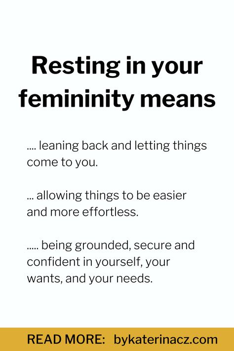 Living In Feminine Energy, How To Receive Love, Feminine Rest, Feminine Receiving Energy, Divine Feminine Meaning, How To Feel More Feminine, Healthy Feminine Energy, How To Rest, How To Tap Into Feminine Energy