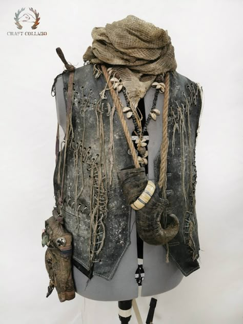 Wasteland Outfit, Apocalypse Clothes, Wasteland Fashion, Post Apocalyptic Outfit, Apocalypse Clothing, Post Apocalyptic Clothing, Apocalypse Fashion, Sorting Clothes, Torn Clothes