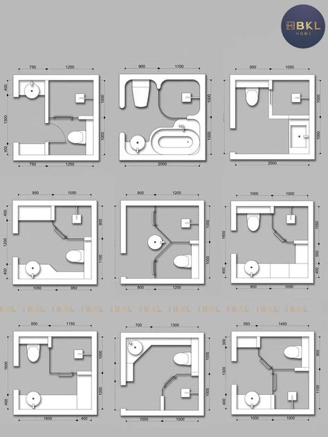 Bathroom Layout Plans, Bathroom Dimensions, Bathroom Design Layout, Bathroom Plans, Interior Architecture Drawing, Bathroom Floor Plans, House Floor Design, Building House Plans Designs, Interior Design Sketches