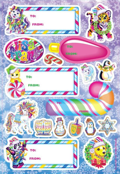 Lisa Frank Christmas, Lisa Frank Stationary, Lisa Frank Aesthetic, Frank Aesthetic, Lisa Frank Birthday Party, Lisa Frank Birthday, Lisa Frank Party, Lisa Frank Art, Lisa Frank Stickers