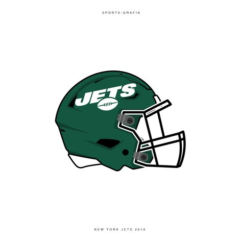 New York Jets 2019 Helmet Fanart NFL American Football Nfl Art, Football Helmet Illustration, Jets Football, Football Illustration, Nfl Logo, Nfl Players, New York Jets, Nfl Teams, American Football