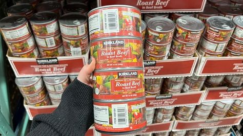 16 Canned Goods You Should Always Stock Up On At Costco Veggies And Fruits, Canned Mushrooms, Tiny Room, Yellowfin Tuna, San Marzano Tomatoes, Canned Goods, Semi Homemade, Organic Tomatoes, Canned Corn