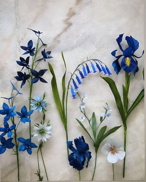 Bellapaperflora on Instagram: “Blue flowers are not very common but boy do they stand out from the crowd. Do you have a favourite blue flower? Or maybe you just don’t…” Blue Crepe Paper Flowers, Blue Paper Flowers, Crepe Paper Flowers Tutorial, The Middle Child, Paper Flower Arrangements, Paper Plants, Cool Paper Crafts, Crepe Paper Flowers, Handmade Flowers Paper