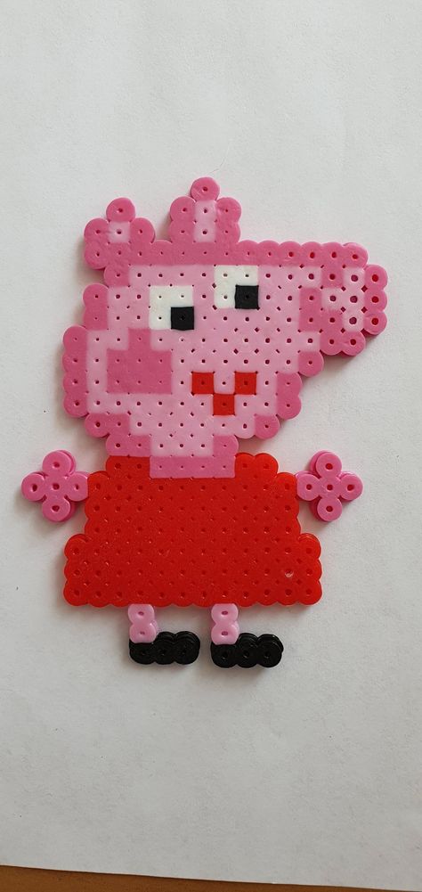 Peppa Pig Perler Beads, Pepa Pig, Task To Do, Perler Bead, Crafting Ideas, Hama Beads, Peppa Pig, Perler Beads, Craft Activities