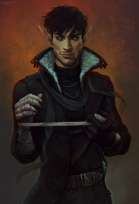 Male Elf, Elf Characters, Dungeons And Dragons Characters, Dnd Art, Modern Fantasy, Arte Fantasy, Fantasy Rpg, Urban Fantasy, Fantasy Inspiration