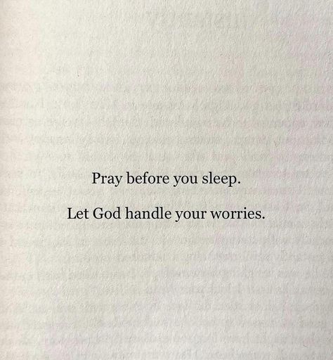 Bedtime Prayer: Let Go & Find Peace 🙏 In our hectic lives, it’s crucial to find moments of peace. Before bedtime, take a moment to pray and release your worries to a higher power. This simple act can bring immense relief, allowing you to sleep better and wake up refreshed. By surrendering your concerns, you’re acknowledging that you’re not alone in facing life’s challenges. So tonight, as you lay your head down, trust in the power of prayer to bring you comfort and peace. #LetGoAndFindPeac... Toddler Prayers Bedtime, Pray Before Sleep, Goodnight Prayer, The Power Of Prayer, Wake Up Refreshed, Bedtime Prayer, Say A Prayer, Proverbs 3, Before Sleep